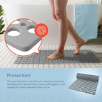 Velora™ Antibacterial & Non-Slip Bath Mat