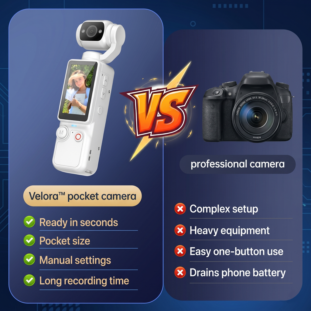 Velora™ PocketCam Q7 Pro