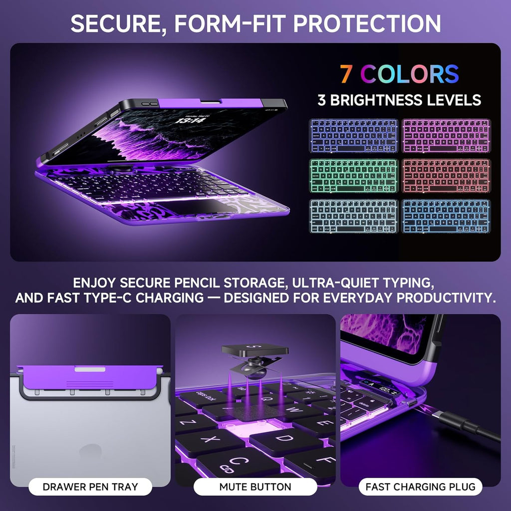 VLR| CrystalView® Pro Keyboard