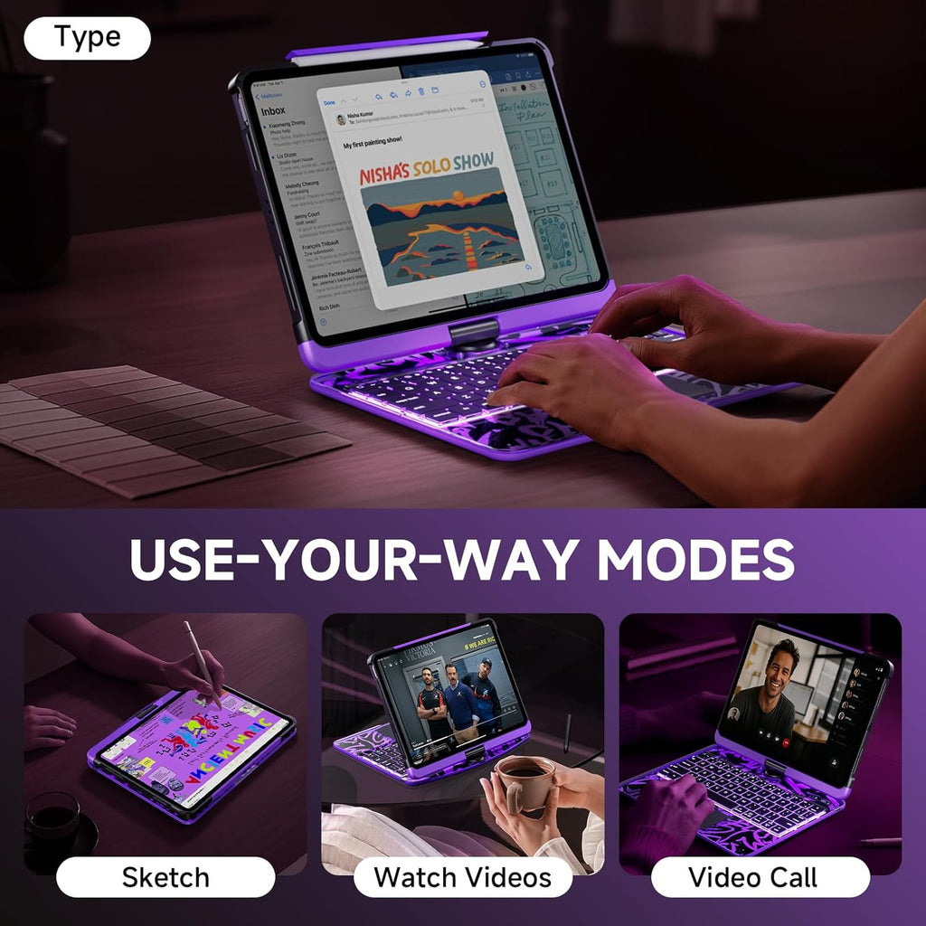 VLR| CrystalView® Pro Keyboard