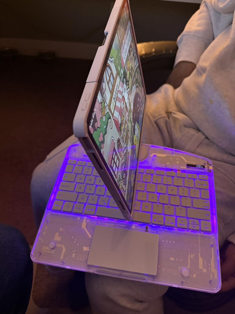 Absolutely obsessed with the clear case!