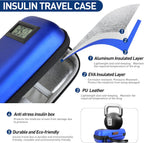 Velora™ Portable Temperature Display Medicine Travel Cooler