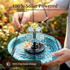✨2026 Spring Special Offer 49% Off - 🐦Velora™ Solar Cascade Bird Bath Fountain