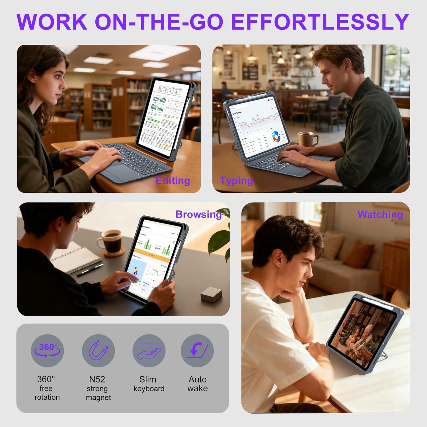 VLR| CrystalView® Pro Keyboard 13 inch