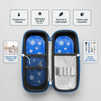 Velora™ Portable Temperature Display Medicine Travel Cooler