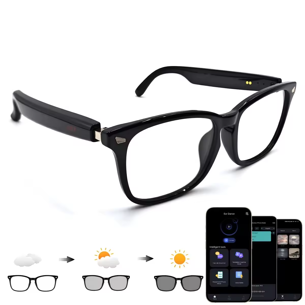 Velora™ 2026 AI Smart Translation Glasses