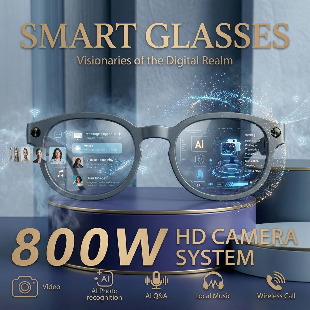 Velora™ Vision AI Pro Smart Glasses