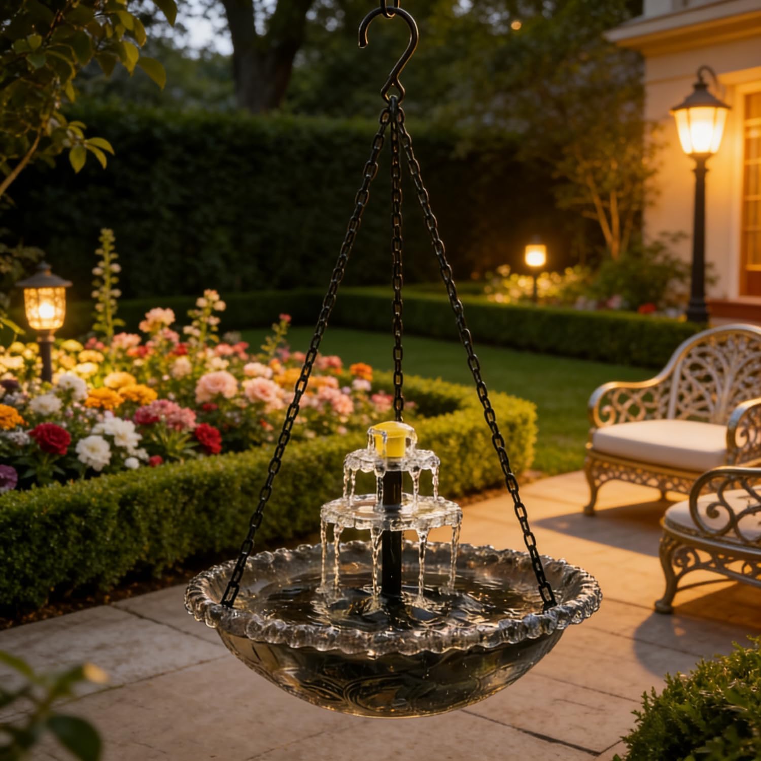 ✨2026 Spring Special Offer 49% Off - 🐦Velora™ Solar Cascade Bird Bath Fountain