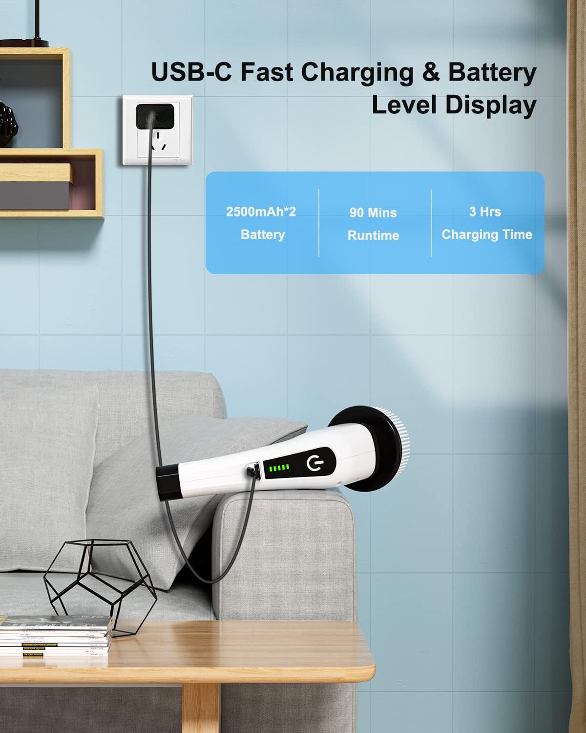 Velora™ SpinMaster Scrubber - Electric Spin Scrubber for Home & Car Cleaning