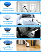 Velora™ SpinMaster Scrubber - Electric Spin Scrubber for Home & Car Cleaning