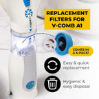 Techvelora™ LiceVac Pro – Electric Lice Comb Vacuum | Safe & Chemical-Free Lice Removal