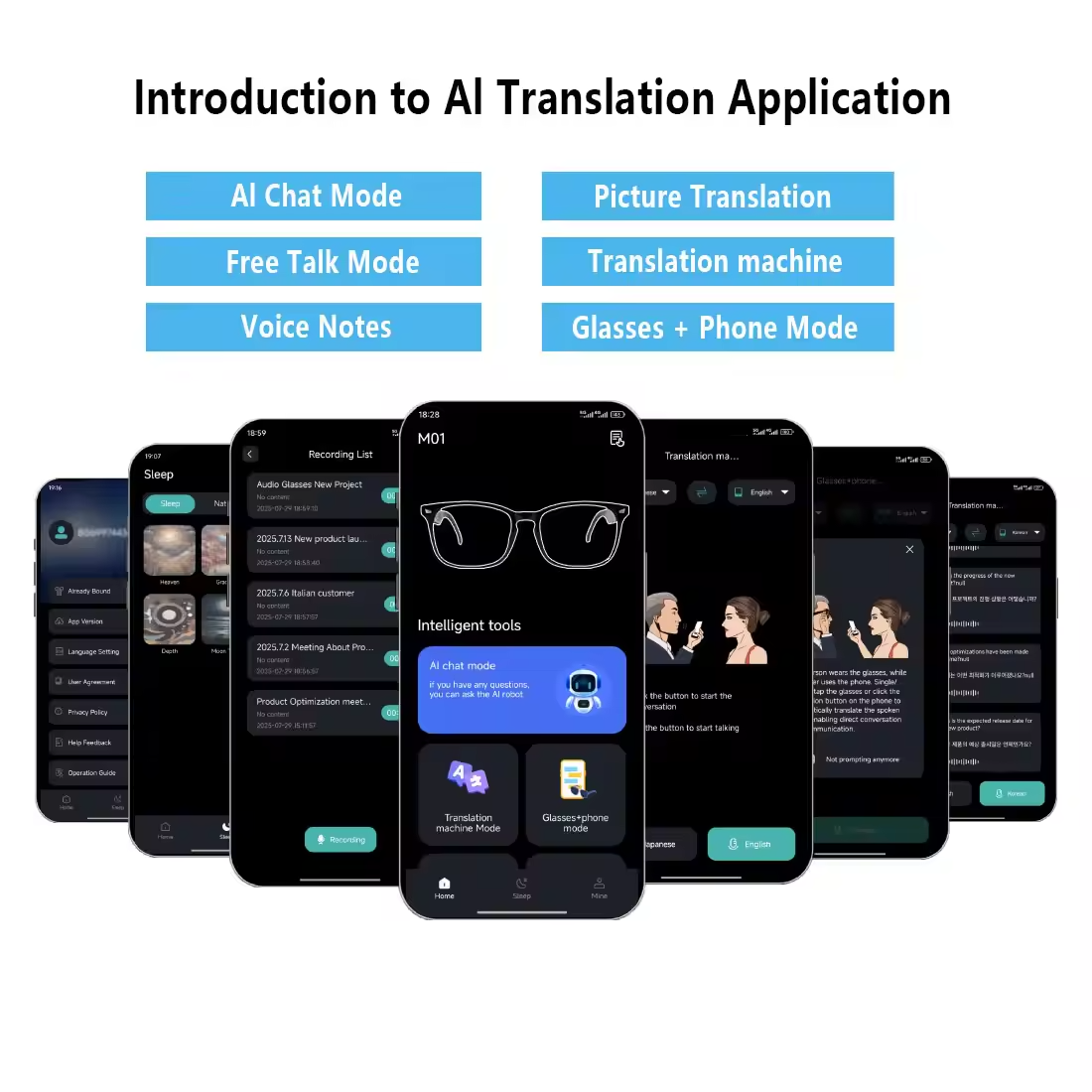 Velora™ 2026 AI Smart Translation Glasses