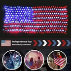 🔥Last Day: 49% OFF🔥Solar American Flag Lights Outdoor for 250th Independence Celebration 🇺🇸✨