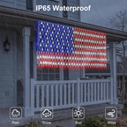 🔥Last Day: 49% OFF🔥Solar American Flag Lights Outdoor for 250th Independence Celebration 🇺🇸✨