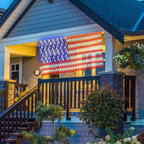 🔥Last Day: 49% OFF🔥Solar American Flag Lights Outdoor for 250th Independence Celebration 🇺🇸✨