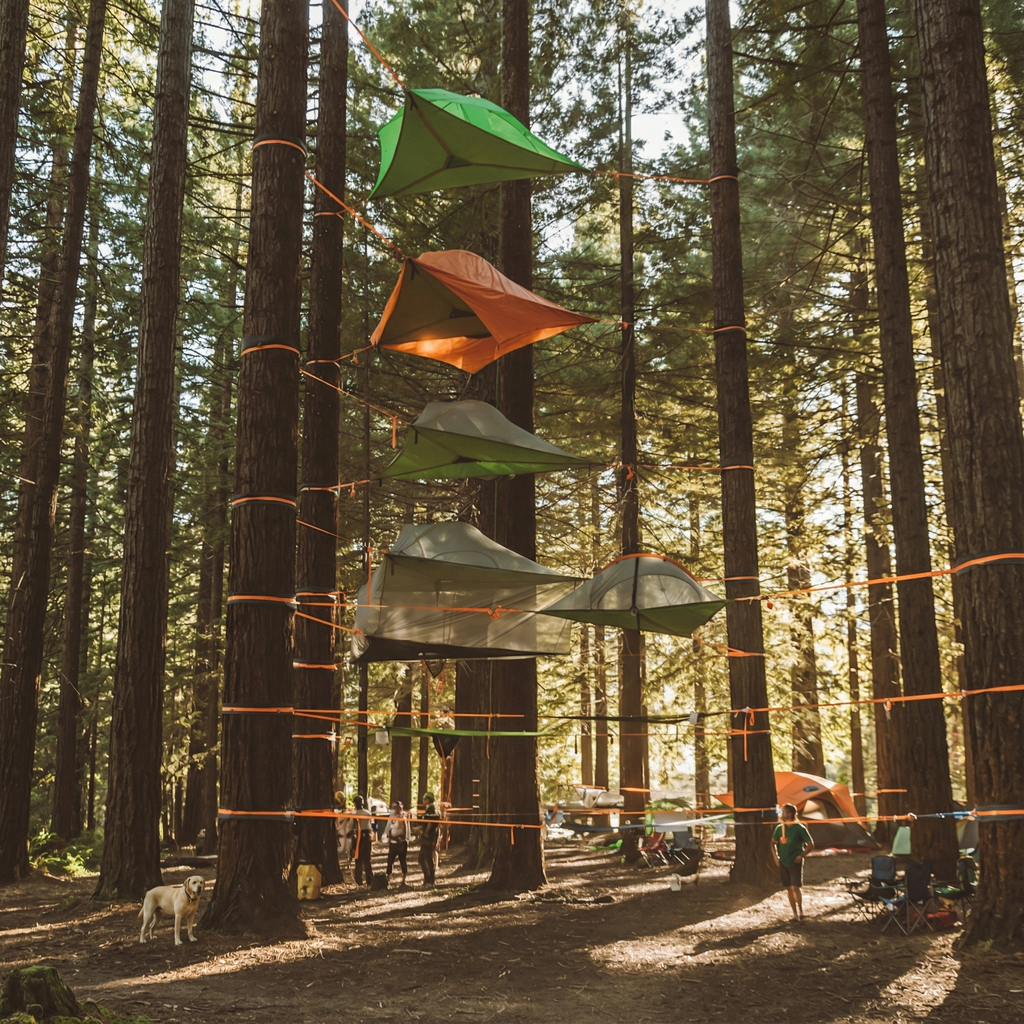 Velora CloudBase™ | 3-Point Outdoor Family Hammock